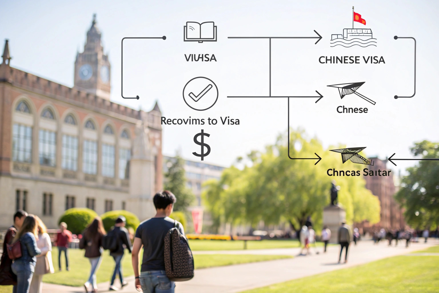 مراحل اقدام ویزای تحصیلی چین